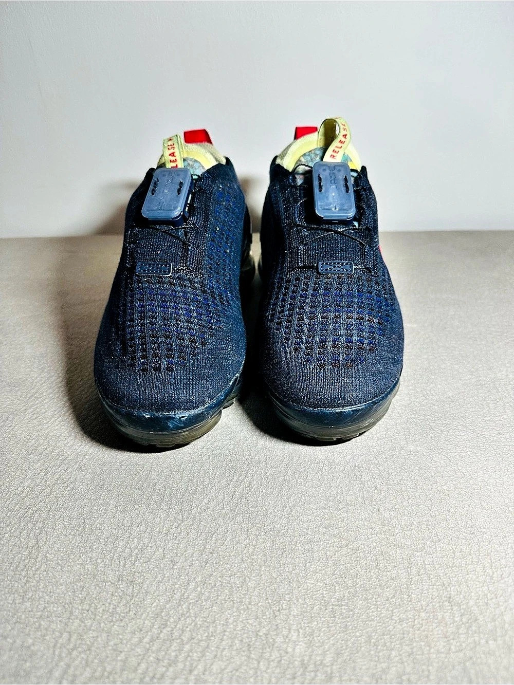 Nike Air VaporMax 2023 Flyknit 'Black Red University Blue' Blue & Red Sneakers